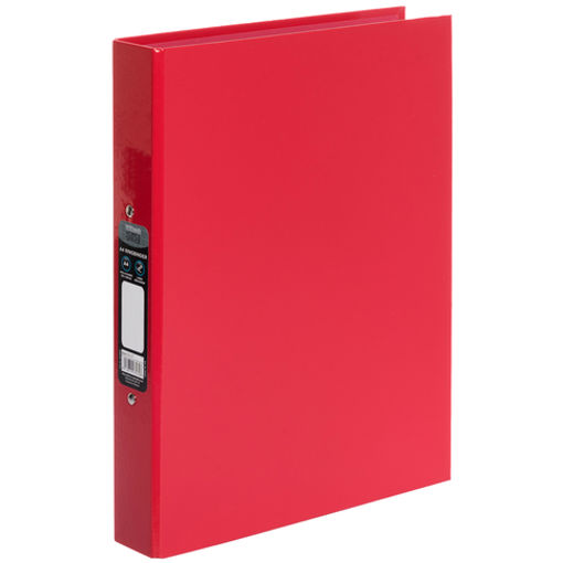 Picture of WHS RINGBINDER HARD 25MM RED